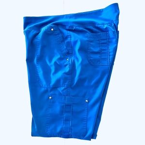 Purple Label by Healing Hands Scrubs Set in Royal Blue Size Medium Petite